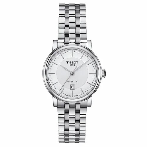 Наручные часы TISSOT T1222071103100, серебряный, белый