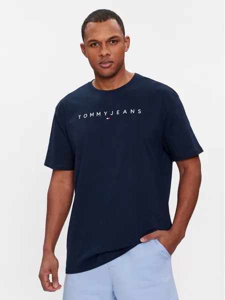 Футболка стандартного кроя Tommy Jeans, синий