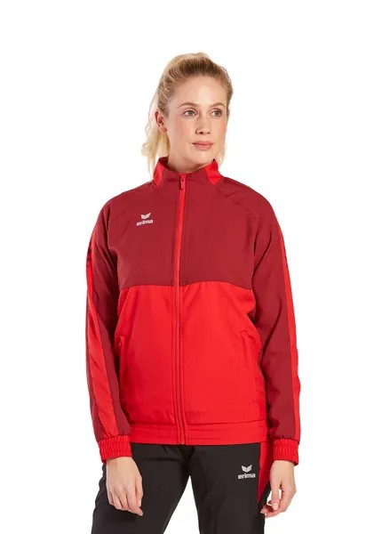 Спортивная куртка erima Six Wings Präsentationsjacke, красный