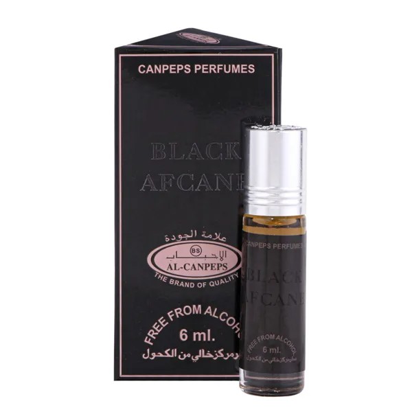 Духи масляные мужские black afgane, 6 мл