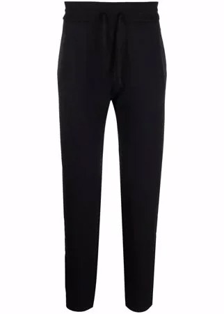 Z Zegna спортивные брюки прямого кроя с кулиской