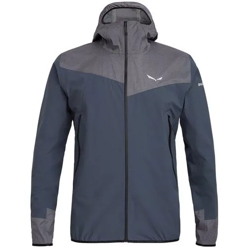 Куртка спортивная Salewa Agner Powertex Hardshell, размер 46/S, black out