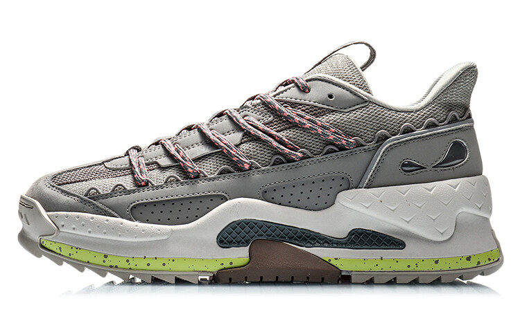 LINING CF Lifestyle Shoes Men Low-top Elephant Gray