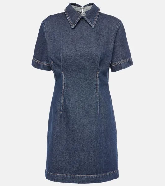 Джинсовое платье-поло Douglas Sportmax, синий