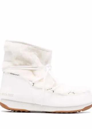 Moon Boot ботинки Monaco Low WP 3 с искусственным мехом