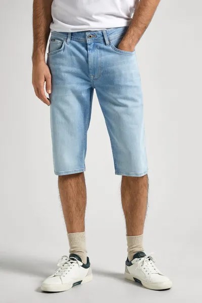 Прямые джинсы 3/4 Pepe Jeans London, белый