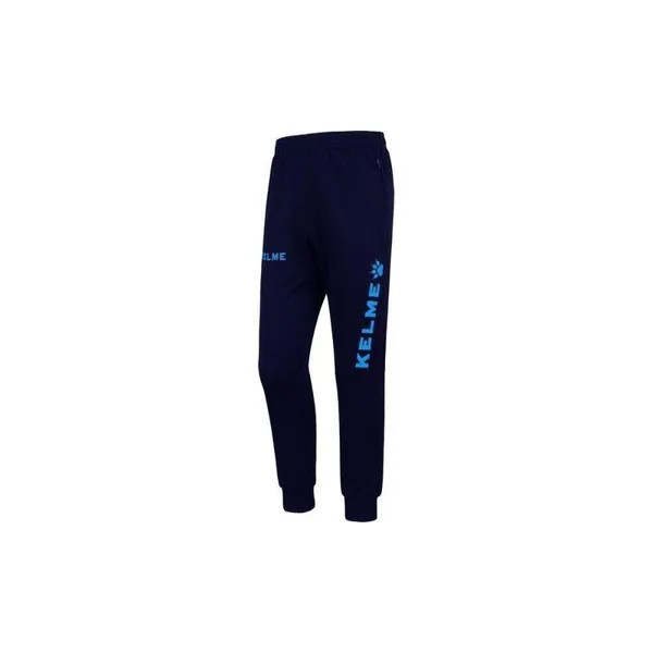 Длинные брюки унисекс Kelme Global темно-синие и королевские, цвет azul