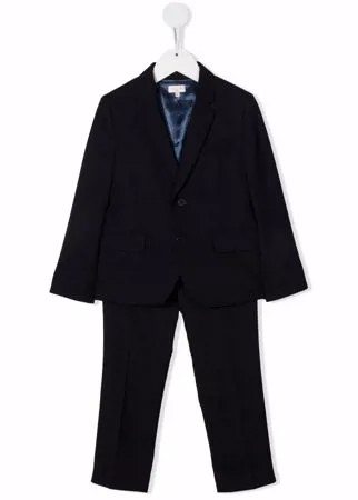 Paul Smith Junior шерстяной костюм с однобортным пиджаком