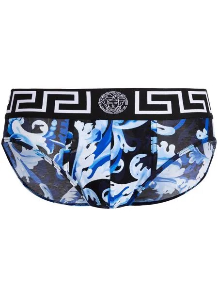 Versace плавки с принтом