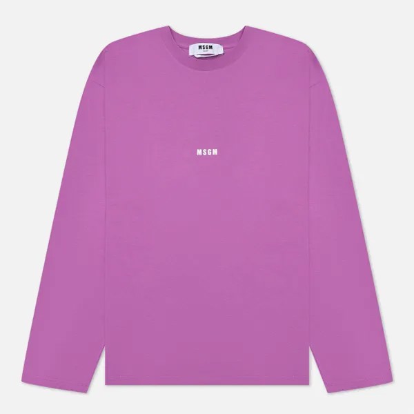 Лонгслив мужской MSGM 3340MM501 227798 72 фиолетовый S