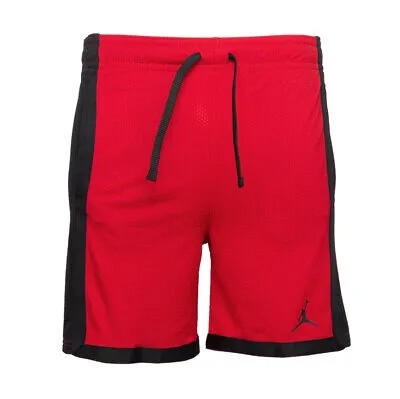 Мужские красные спортивные сетчатые шорты Jordan Gym