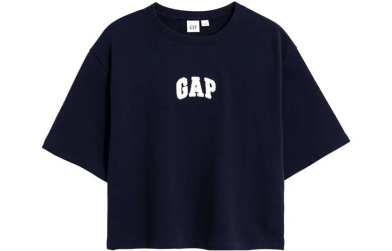 Футболка женская темно-синяя Gap