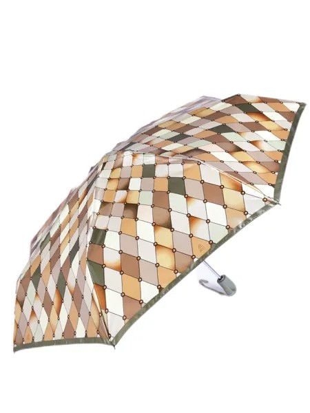 Зонт женский ZEST 54914 бежево-оливковый