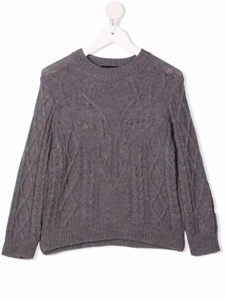 Dsquared2 Kids джемпер фактурной вязки