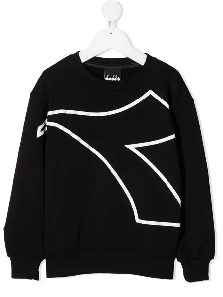 Diadora Junior толстовка с круглым вырезом и логотипом