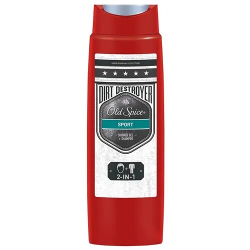 Гель для душа Old Spice Dirt destroyer (Odor blocker) Sport, 250 мл