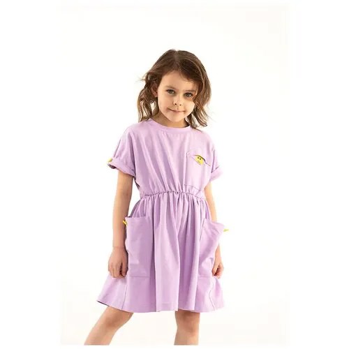 Платье Leya.me, размер 134, фиолетовый