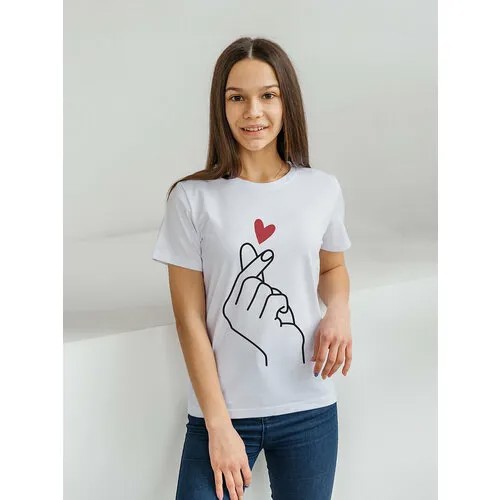 Футболка Happyfox, размер 128, белый