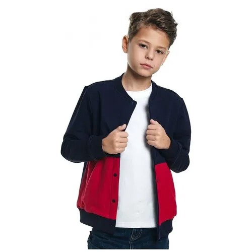Куртка Mini Maxi, размер 128, красный, синий
