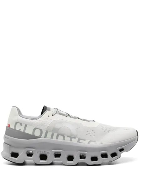On Running кроссовки Cloudmonster на шнуровке, серый
