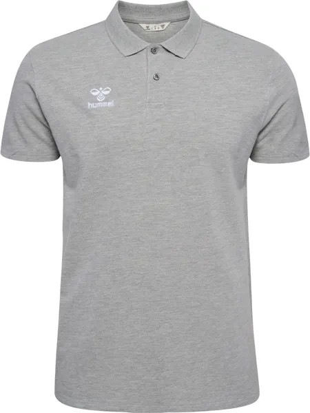 Поло Hummel Hmlgo 2.0 Polo, серый меланж