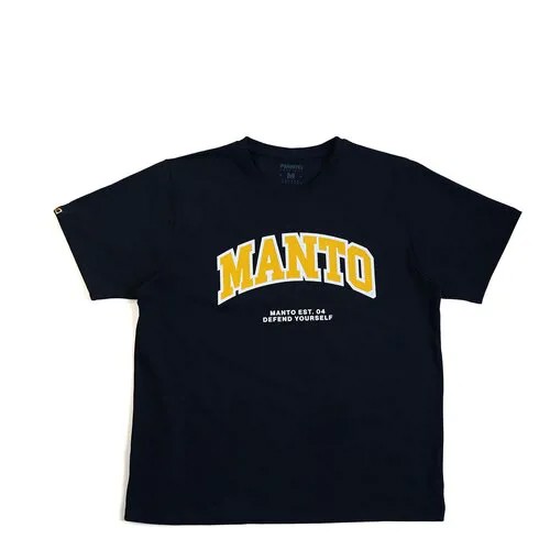 Футболка Manto, размер 52-XL, черный