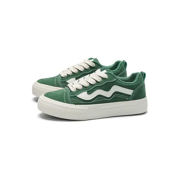Кеды Forever 21 Skateboarding Shoes Women's Low-top, зеленый
