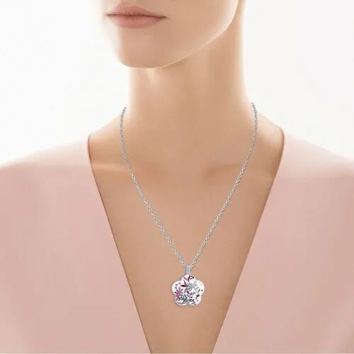 Подвеска JV, серебро, 925 проба