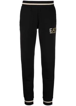 Ea7 Emporio Armani спортивные брюки с логотипом