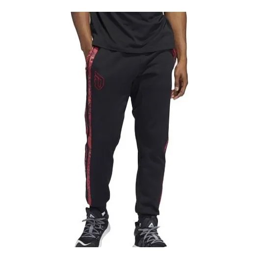 Спортивные штаны adidas Mic Dame Pant limited Side Stripe Basketball Sports Bundle Feet Pants Black, черный