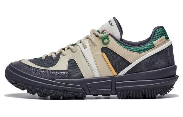 LINING Linchuan Lite Lifestyle Shoes Men Low-top Black/brown/green