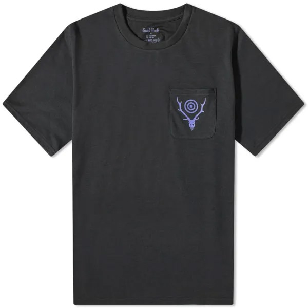 Футболка South2 West8 Round Pocket T-Shirt