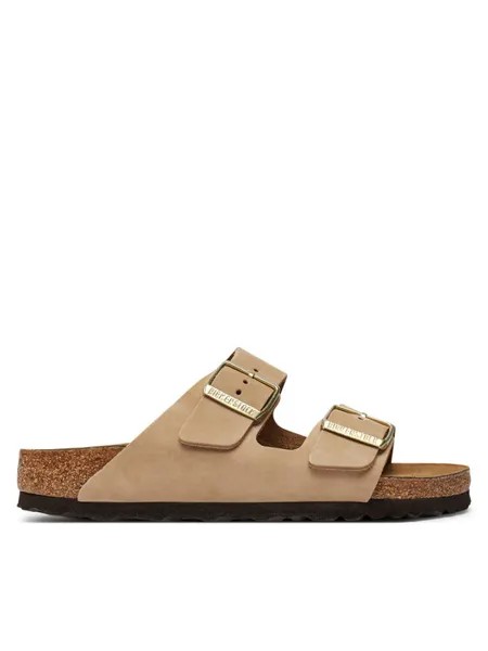 Домашние тапочки Birkenstock, бежевый