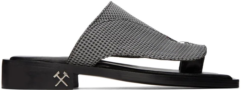Черно-белые сандалии Kaan GmbH