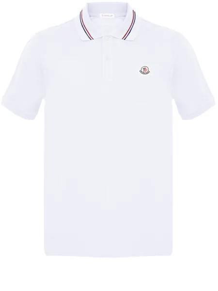 Рубашка Moncler Piquet cotton polo, белый