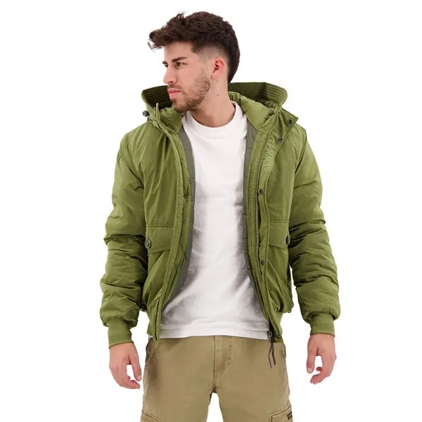 Куртка Superdry New Military Everest Bomber, зеленый
