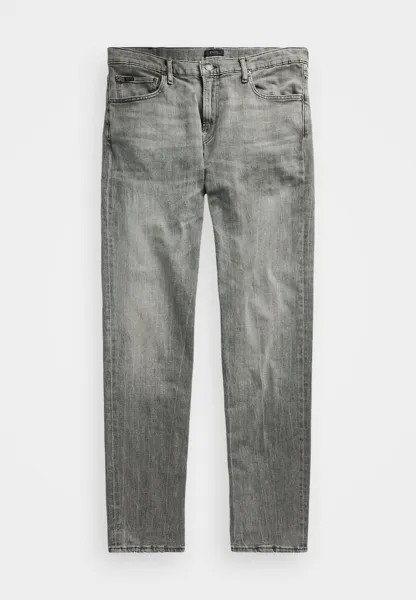 Джинсы прямого кроя VARICK STRAIGHT STRETCH JEAN Ralph Lauren, серый деним