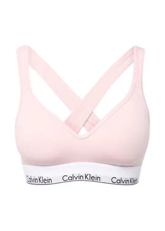 Бюстгальтер из смеси хлопка и вискозы Calvin Klein