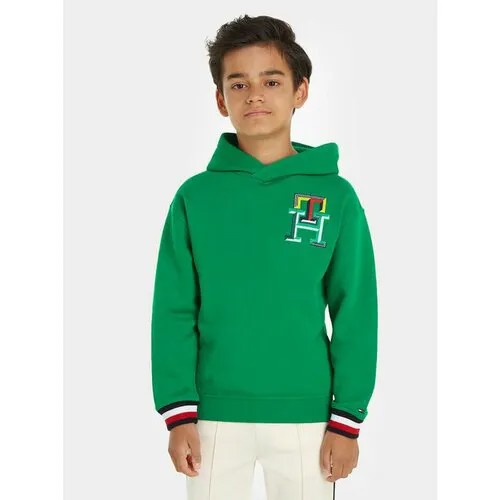 Худи TOMMY HILFIGER, размер 16Y [METY], зеленый