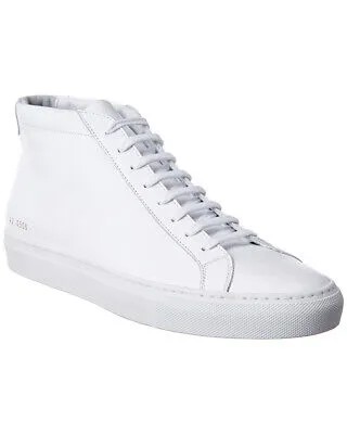 Мужские кожаные кроссовки Common Projects Achilles Mid