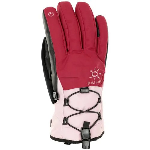 Перчатки Kailas, красный, розовый