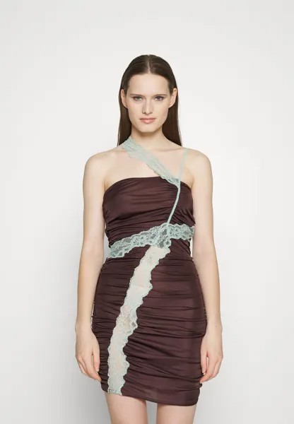 Платье из джерси Bustier Dress Vaillant, коричневый