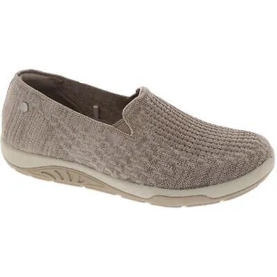 Skechers Womens Reggae Cup Taupe Loafers Shoes 8.5 Medium (B,M) BHFO 6209
