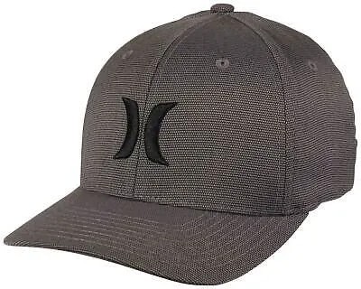 Черная текстурированная шапка Hurley — черный/серый — новинка