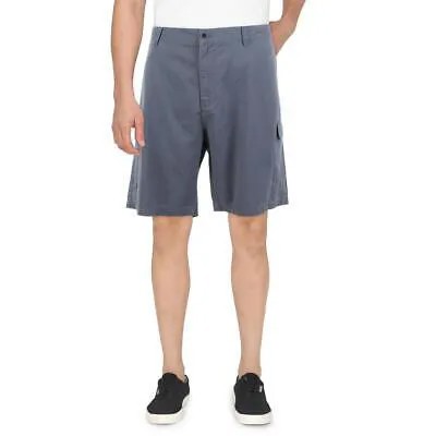 Погодостойкие винтажные мужские серые шорты карго цвета хаки с внутренним швом 9 дюймов из твила 42 BHFO 4813