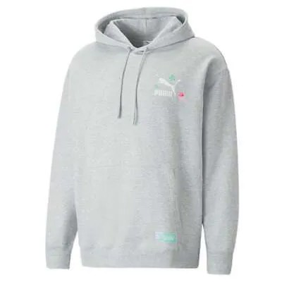 Пуловер с капюшоном Puma Sponge X, мужская повседневная спортивная верхняя одежда размера M, 538
