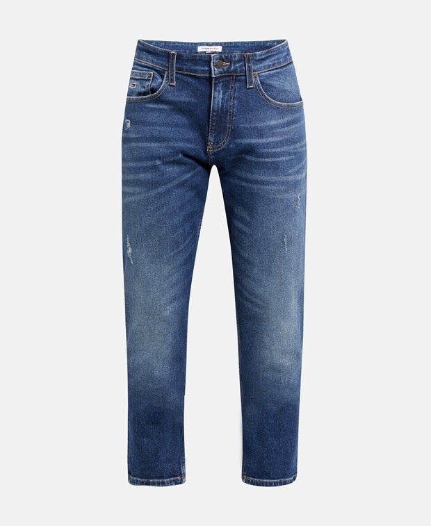 Прямые джинсы Tommy Jeans, темно-синий
