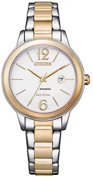 Японские наручные  женские часы Citizen EW2626-80A. Коллекция Elegance