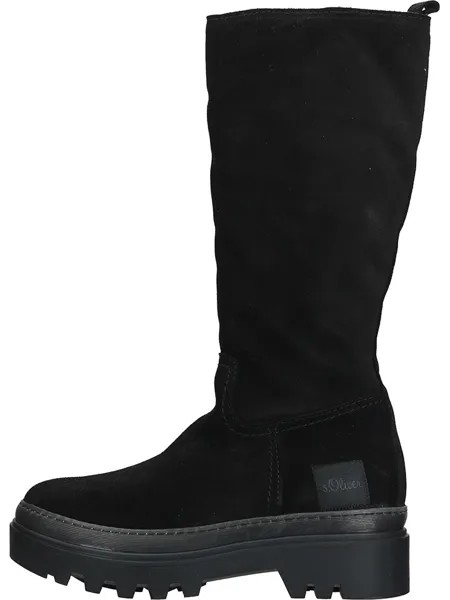 Ботинки s.Oliver Leder Stiefel, черный