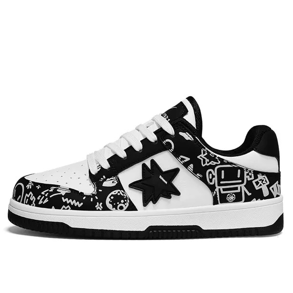 Кроссовки DOUBLE STAR 88 Skateboarding Shoes Unisex Low-top, зеленый